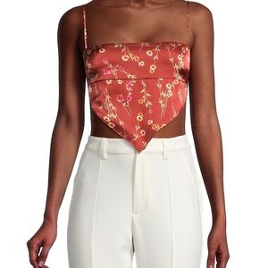 Floral Bandana Crop Top